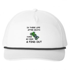 Snapback Five-Panel Rope Hat