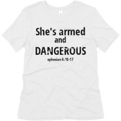 Ladies Relaxed Fit Super Soft Triblend Tee