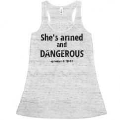 Ladies Flowy Racerback Tank
