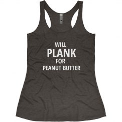 Will Plank For Peanut Butter
