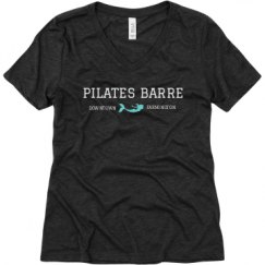 Ladies Relaxed Fit Super Soft Triblend V-Neck Tee