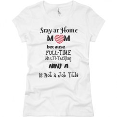 Ladies Slim Fit Basic Promo Jersey Tee