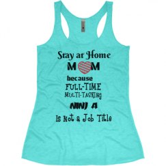 Ladies Slim Fit Super Soft Racerback Triblend Tank