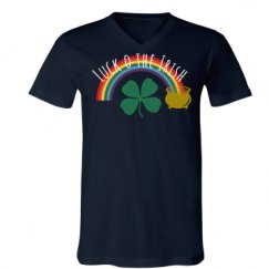 Unisex V-Neck Jersey Tee