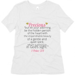 Ladies Relaxed Fit Super Soft Triblend Tee