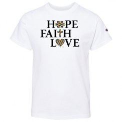 Youth Champion Short Sleeve Tagless Tee