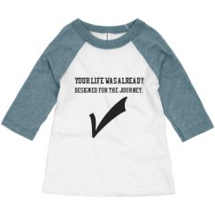 Toddler 3/4 Sleeve Raglan Tee