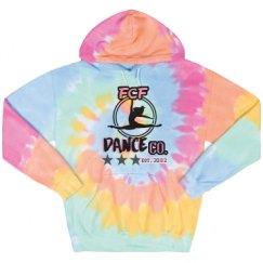 Unisex Tie-Dye Fleece Hoodie