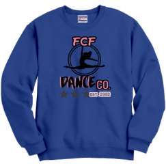 Unisex Film and Foil Crewneck Sweatshirt