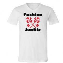 Unisex V-Neck Jersey Tee