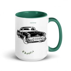 15oz Ceramic Mug with Color Inside