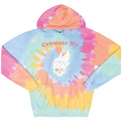 Unisex Tie-Dye Fleece Hoodie