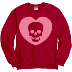 Unisex Film and Foil Crewneck Sweatshirt