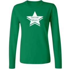 Ladies Relaxed Fit Basic Long Sleeve Tee