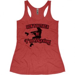 Ladies Slim Fit Super Soft Racerback Triblend Tank