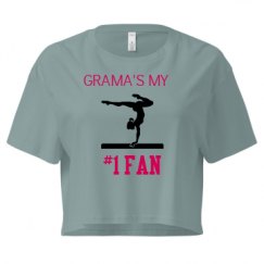 Ladies Festival Cali Crop Top Tee