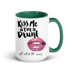 15oz Ceramic Mug with Color Inside