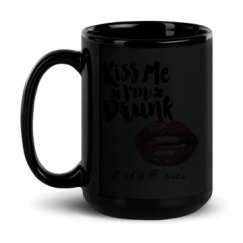 15oz Black Glossy Mug