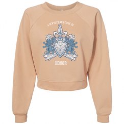 Women's Raglan Pullover Fleece