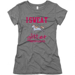 Ladies Slim Fit Super Soft Triblend Tee