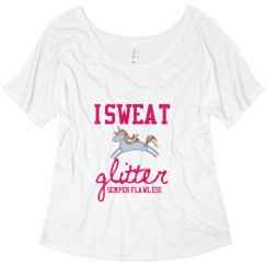 Ladies Flowy Slouchy Tee