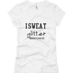 Ladies Slim Fit Basic Promo Jersey Tee