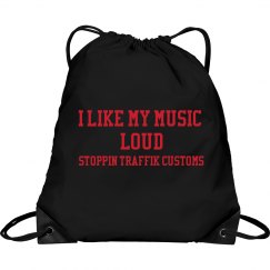 I Like my music Loud STC Cinch Bag