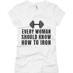 Ladies Slim Fit Basic Promo Jersey Tee