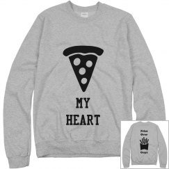 Food and guys hoodie