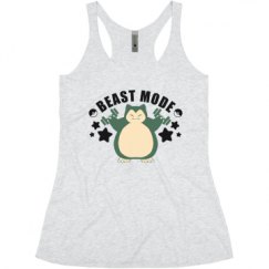 Ladies Slim Fit Super Soft Racerback Triblend Tank