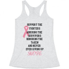 Ladies Slim Fit Super Soft Racerback Triblend Tank