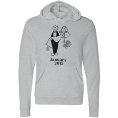 Unisex Fleece Pullover Midweight Hoodie