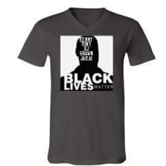 Unisex V-Neck Jersey Tee