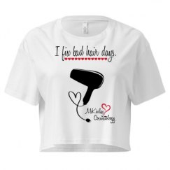 Ladies Festival Cali Crop Top Tee