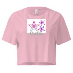 Ladies Festival Cali Crop Top Tee