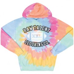 Unisex Tie-Dye Fleece Hoodie