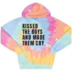 Unisex Tie-Dye Fleece Hoodie