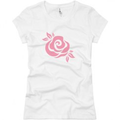 Ladies Slim Fit Basic Promo Jersey Tee