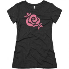 Ladies Slim Fit Super Soft Triblend Tee