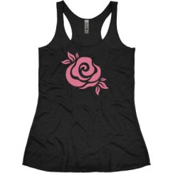 Ladies Slim Fit Super Soft Racerback Triblend Tank