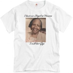 Pink tee w/Gigi verbiage 