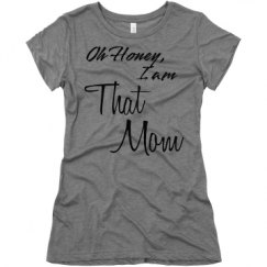 Ladies Slim Fit Super Soft Triblend Tee