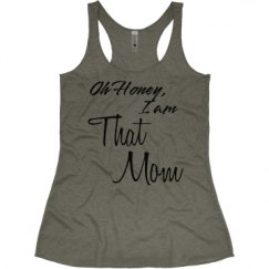 Ladies Slim Fit Super Soft Racerback Triblend Tank