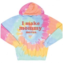 Unisex Tie-Dye Fleece Hoodie