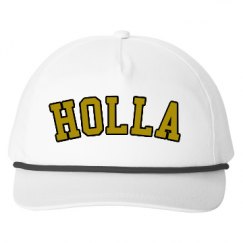 Snapback Five-Panel Rope Hat