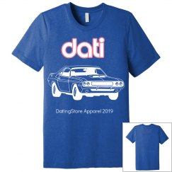 CW DATI BLUE MUCSLE CAR TEE
