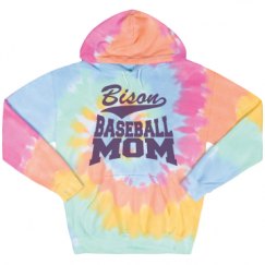 Unisex Tie-Dye Fleece Hoodie