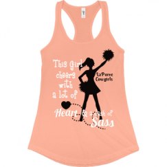 Ladies Slim Fit Racerback Tank Top