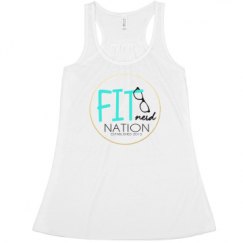 Ladies Flowy Racerback Tank