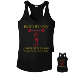 DONDIFITNESS LADIES SPORTS PERFORMANCE TANK TOP
